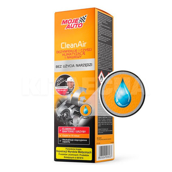Очиститель кондиционера "свежесть" 150мл MOJE AUTO (23290)