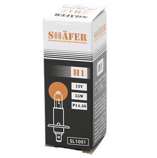 Галогенная лампа H1 55W 12V SHAFER