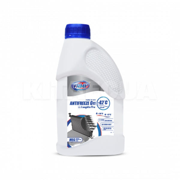 Антифриз синий 1л g11 -42°c longlife pro ВАМП (10554)