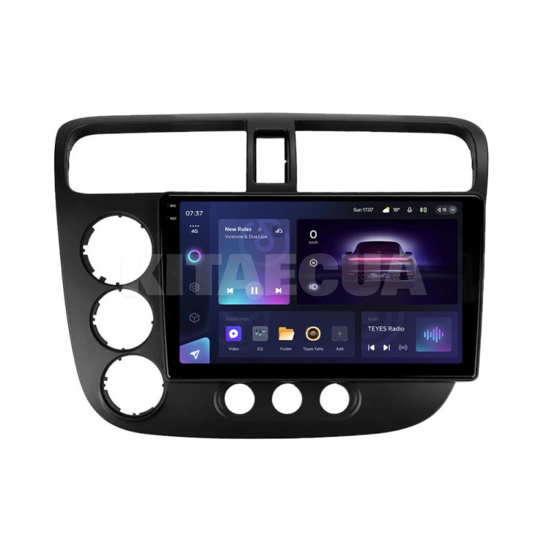 Штатна магнітола CC3 2k 4+32Gb 9" Honda Civic 7 2000-2006 Teyes (36220)