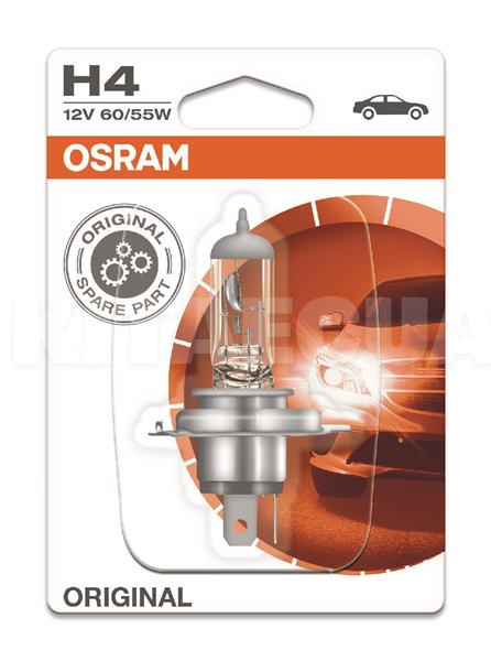 Галогеновая лампа H4 12V 60/55W Original Osram (OS 64193_01B)