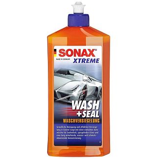 Автошампунь XTREME Wash +Seal 500мл концентрат с силантом защитный Sonax