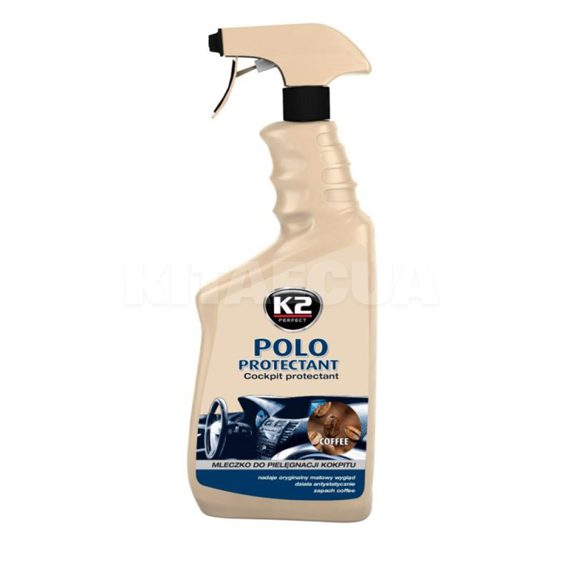 Полироль для пластика "кофе" 770мл Polo Protectant K2 (K417KA)