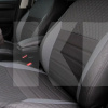 Чехлы на сиденья авто Nissan Leaf (2018) черные EMC-Elegant (908-Vip Elite 2020)