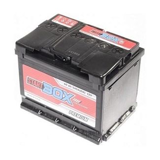 Аккумулятор автомобильный Premium 60Ач 540А "+" слева StartBOX