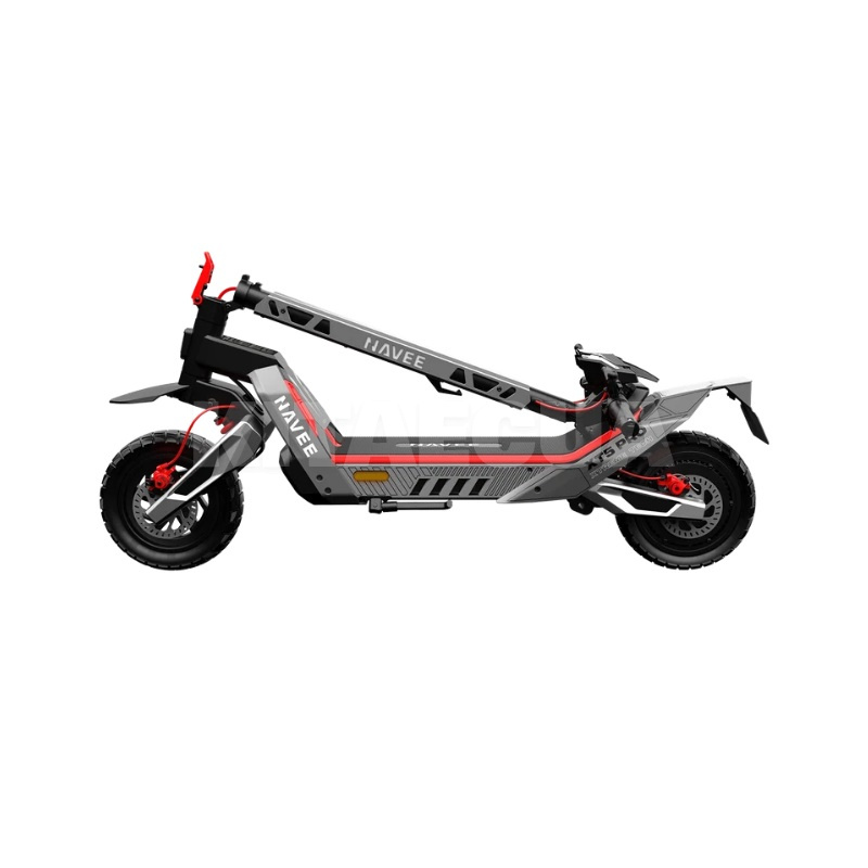 Електросамокат 75 км 700 Вт XT5 Pro сірий NAVEE (XT5 Pro EU) - 4