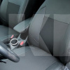 Чехлы на сиденья авто Nissan Leaf (2018) черные EMC-Elegant (908-Vip Elite)