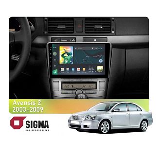 Штатная магнитола X9232 2+32 Gb 9" Toyota Avensis T250 2 2003-2009 SIGMA4car