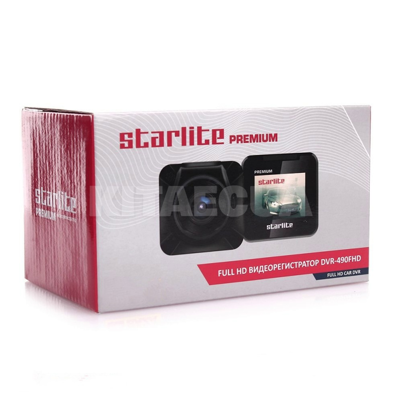 Видеорегистратор Full HD (1920x1080) 1.5" дисплей Starlite (Premium DVR-490FHD) - 2