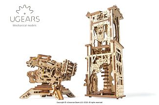 Механическая модель "Башня-Аркбаллиста" UGEARS