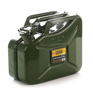 Канистра для топлива металлическая 10л СИЛА