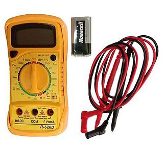 Мультиметр цифровой 0-600В R-620D TRISCO