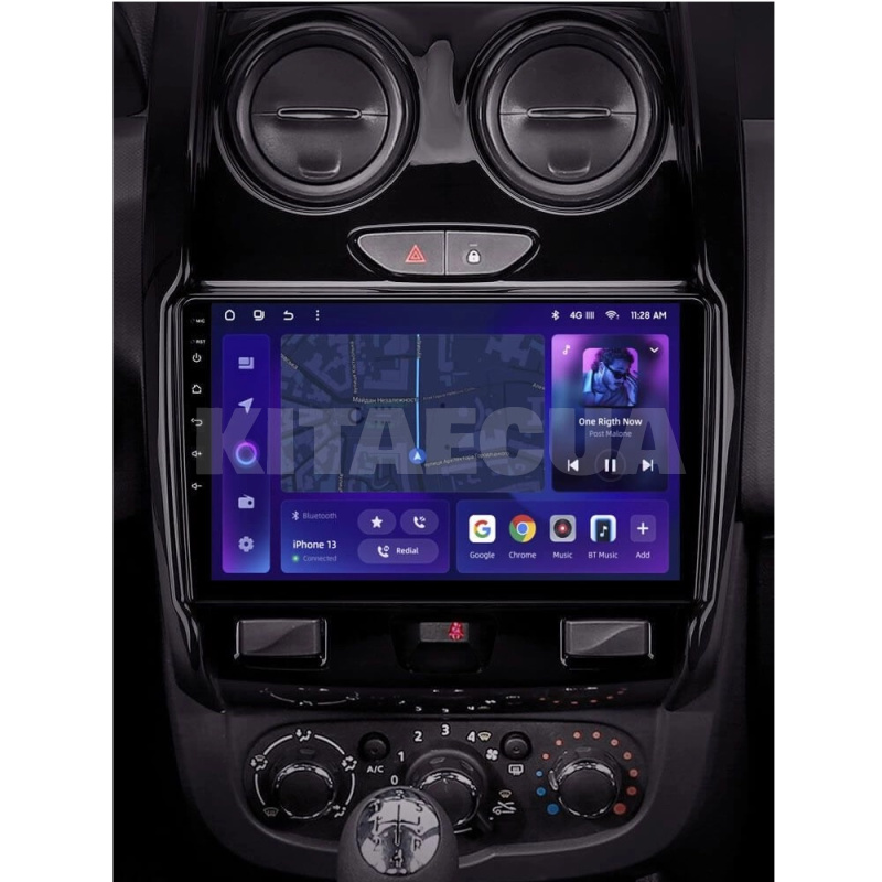 Штатна магнітола MOSS M3 4+32 ГБ 9" Renault Duster 2015-2021 (F2) AMS (50626) - 3