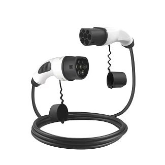 Зарядный кабель для электромобиля 22 кВт 5м Type 2 (станция) - Type 2 (европейское авто) Duosida