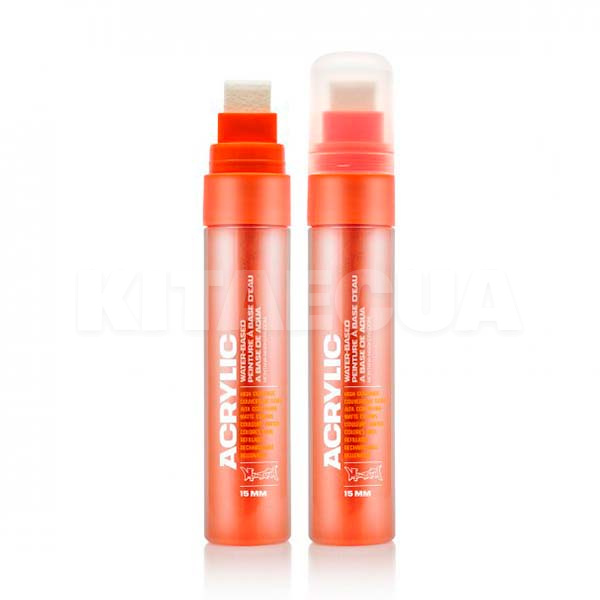 Маркер акриловый 15мм Shock Orange Dark MONTANA (323164) - 2