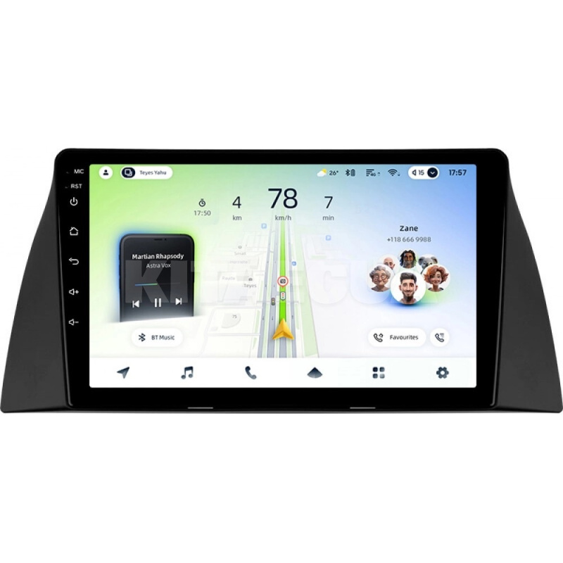 Штатна магнітола CC4L 6+64 Gb 9" Chery Tiggo T11 1 2005 - 2013 Teyes (70789)