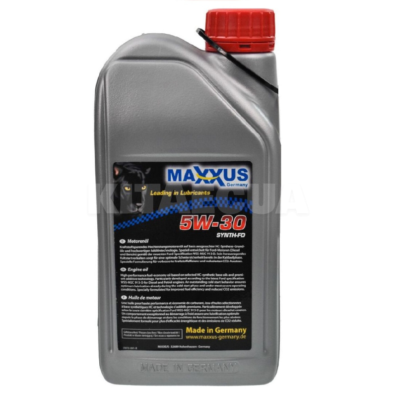 Масло моторное синтетическое 1л 5W-30 Synth-FD Maxxus (5W30-SYNTH-FD-001) - 4
