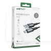 Кабель USB - Type-C 3А 1.2м черный ACEFAST (AFC1-04B)