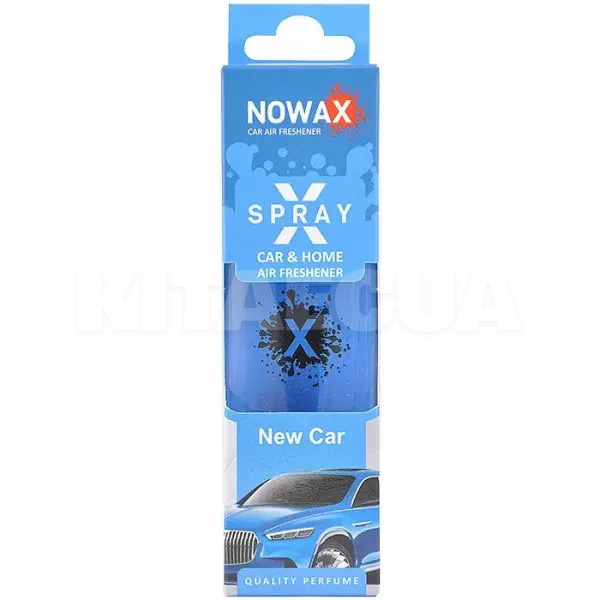 Ароматизатор "новое авто" 50мл X Spray New Car NOWAX (NX07598)