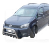 Кенгурятник WT003 Volkswagen Caddy 2010-2015 50мм нержавеющая сталь CAN (dug657832)