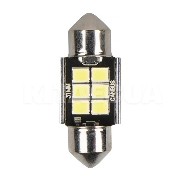 Светодиодная лампа E6 9/18V C5W 31мм (компл.) AMS (41234) - 2