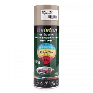 Краска универсальная глянцевая 400мл бежевая BALATON