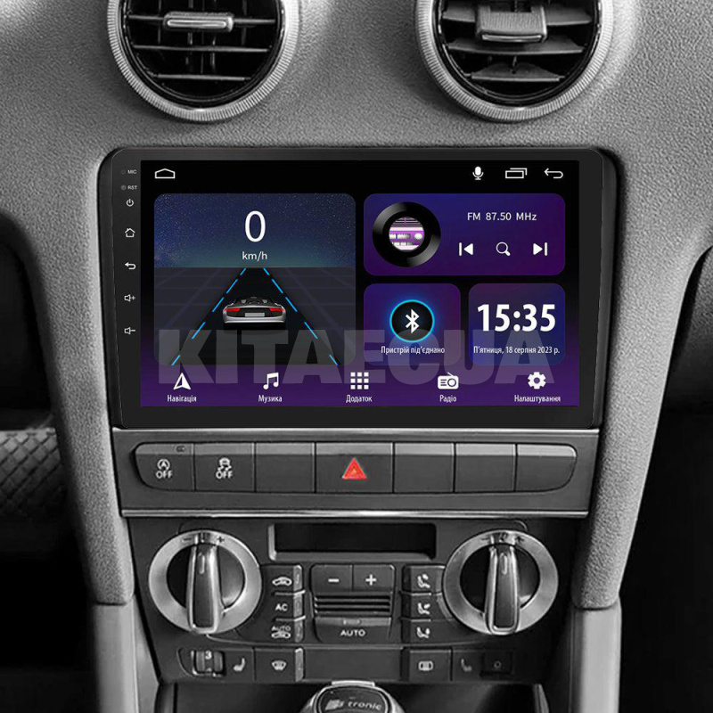 Штатна магнітола E9232 2+32 Gb 9" Audi S3 2 2006-2012 SIGMA4car (41733) - 3