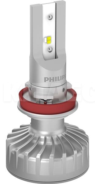 LED лампа для авто H8 H11 H16 9W 6000K PHILIPS (PS 11366 ULW X2) - 2