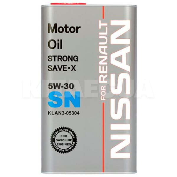 Масло моторне синтетичне 1л 5W-30 NISSAN Synthetic Engine Oil FANFARO (FF6709-4ME-FANFARO)