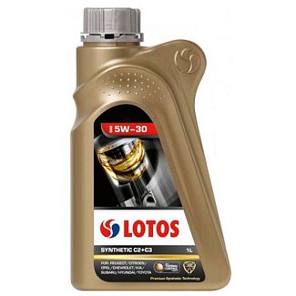 Масло моторне синтетичне 1л 5W-30 Synthetic C2/C3 LOTOS