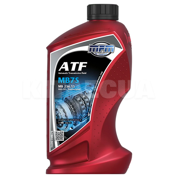 Олія трансмісійна синтетична 1л ATF MB7-S MPM (MPM 16001MB7S)