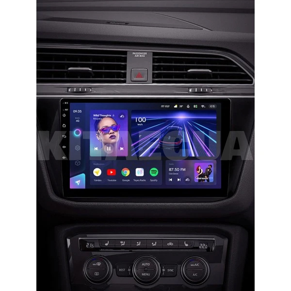 Штатна магнітола CC3 4+32 Gb 10" Volkswagen Tiguan 2 Mk 2016-2018 (B) Teyes (47150) - 2