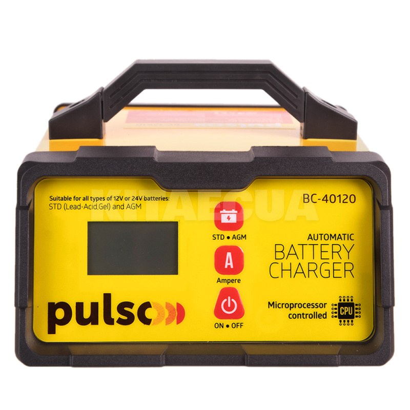 Зарядное устройство для аккумулятора 12/24В 2-5-10А 5-190Ач PULSO (BC-40120)