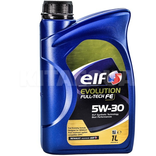 Масло моторне синтетичне 1л 5W-30 FE Evolution Full-Tech ELF (213933-ELF)