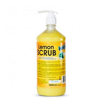 Гель-паста для мытья рук Lemon Scrub 1л HELPIX