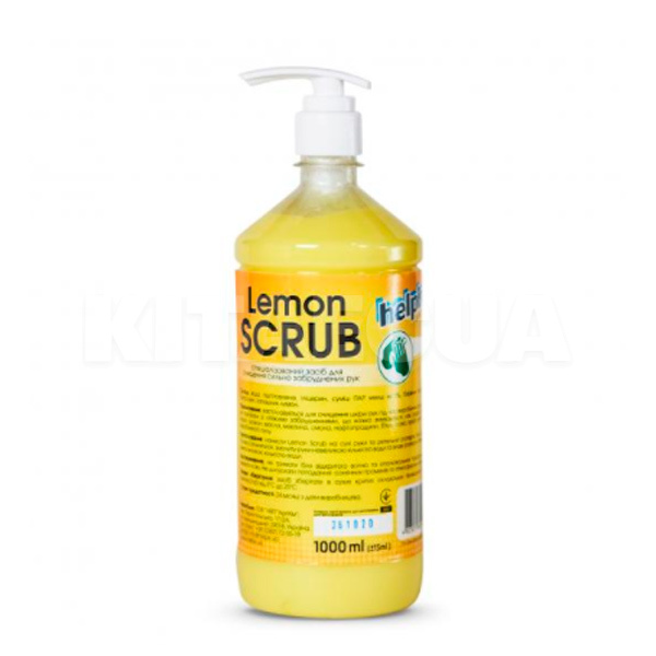 Гель-паста для мытья рук Lemon Scrub 1л HELPIX (4823075802944)