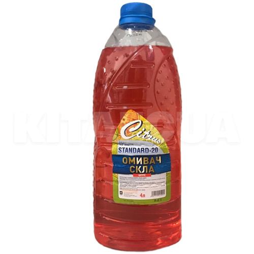 Омыватель зимний 4л "цитрус" -20°C Дорожня карта (48021110415)