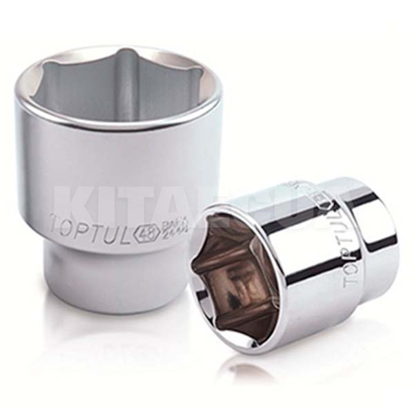 Головка торцевая 6-гранная 26 мм 3/4" 52 мм TOPTUL (BAEA2426)