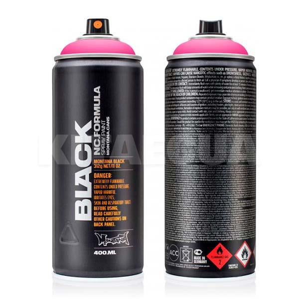 Фарба рожева 400мл матова BLK 3148 Beast MONTANA (386404-MONTANA) - 2