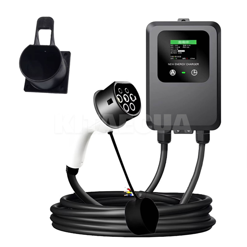 Зарядка для електромобіля Type 2 7.4 Квт 32А 1-фаза Wi-Fi BoFaCarry (EV7-32-1PH-TP2-CS)