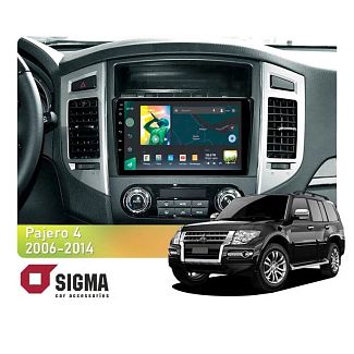 Штатна магнітола X9232 2+32 Gb 9" Mitsubishi Pajero 4 V90 2006-2014 (A) SIGMA4car