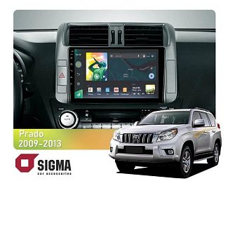 Штатна магнітола X9464 4+64 ГБ 9" Toyota Land Cruiser Prado 150 2009-2013 (B) SIGMA4car