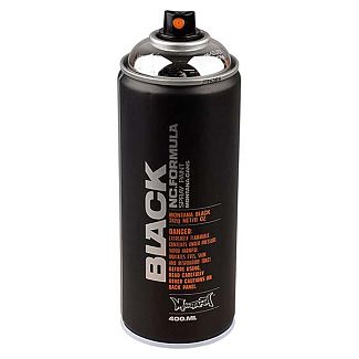 Краска серебристый хром 400мл матовая MONTANA