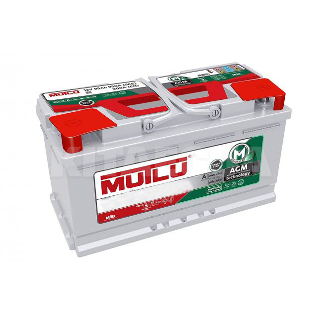 Акумулятор автомобільний 95Ач 850А "+" праворуч Mutlu (AGM.L5.95.090.A)