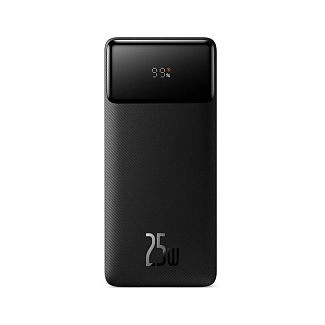 Повербанк Bipow Digital Display 20000mAh 25W чорний BASEUS