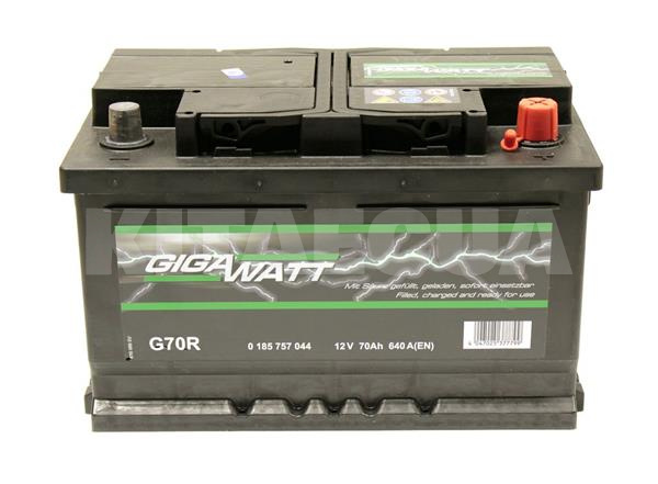 Акумулятор автомобільний 70Ач 640А "+" праворуч GIGAWATT (GW 0185757044)