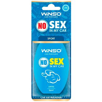 Ароматизатор "спорт" 6г NO Sex in My Car Sport Winso