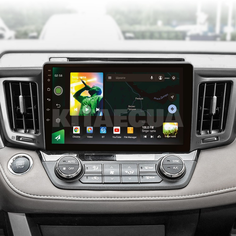 Штатна магнітола X10232 2+32 Gb 10" Toyota RAV4 2012-2018 (B) SIGMA4car (34225) - 3