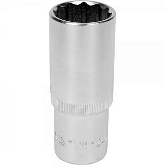 Головка торцевая 12-гранная удлиненная 24 мм 1/2" 77 мм YATO