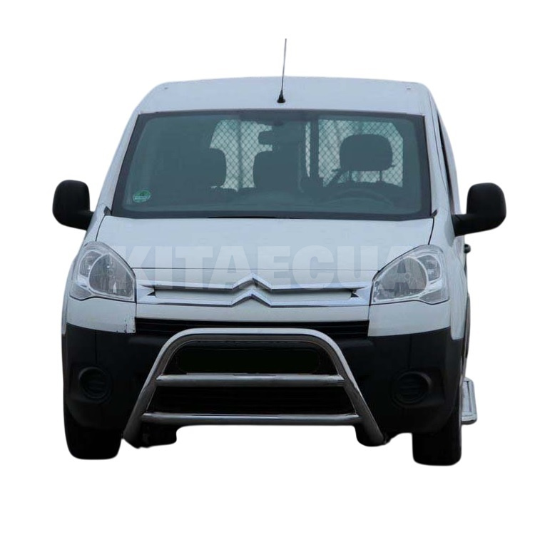 Кенгурятник WT022 Citroen Berlingo 2008-2018 нержавеющая сталь CAN (dd22354) - 5
